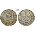 Weimarer Republik, 3 Reichsmark 1928, Dinkelsbühl, D, ss-vz, J. 334