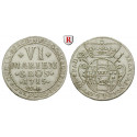 Münster, Bistum, Franz Arnold von Metternich, 6 Mariengroschen 1715, ss