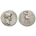 Römische Kaiserzeit, Tiberius, Denar 14-37, ss