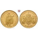 Ungarn, Franz Joseph I., 10 Korona 1909, 3,05 g fein, vz+