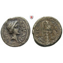 Römische Republik, Q.Sicinius und C. Coponius, Denar 49 v.Chr., f.ss