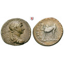 Römische Provinzialprägungen, Arabia, Bostra, Traianus, Drachme 112, ss