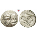 Thrakien-Donaugebiet, Istros, Drachme 4. Jhdt. v.Chr., ss-vz