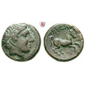 Makedonien, Königreich, Alexander III. der Grosse, Bronze 336-323 v.Chr., ss+