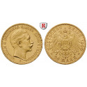 Deutsches Kaiserreich, Preussen, Wilhelm II., 20 Mark 1900, A, ss-vz, J. 252