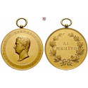 Italien, Königreich, Vittorio Emanuele II., Goldmedaille o.J., vz