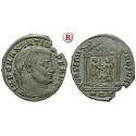 Römische Kaiserzeit, Maxentius, Follis 307, vz+