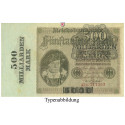 Inflation 1919-1924, 500 Md Mark 15.03.1923, III, Rb. 121a