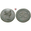 Römische Kaiserzeit, Livia, Frau des Augustus, Dupondius 22-23, f.vz