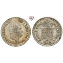 Italien, Neapel und Sizilien, Ferdinand II., 10 Grana 1810, vz