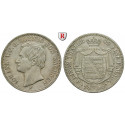 Sachsen, Königreich Sachsen, Johann, 1/3 Taler 1856, ss-vz