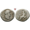 Römische Kaiserzeit, Nero, Denar 66-67, ss
