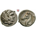 Sizilien, Karthager in Sizilien, Tetradrachme 300-289 v.Chr., vz-st