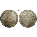 Württemberg, Herzogtum Württemberg (Kgr. ab 1806), Eberhard Ludwig, Reichstaler 1707, vz
