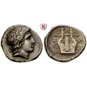 Makedonien, Chalkidische Liga, Tetradrachme um 350 v.Chr., vz