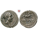Römische Republik, L. Marcius Philippus, Denar 56 v.Chr., ss+