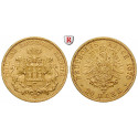 Deutsches Kaiserreich, Hamburg, 20 Mark 1878, J, ss-vz, J. 210