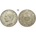 Deutsches Kaiserreich, Bayern, Otto, 5 Mark 1896, D, ss, J. 46