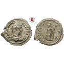 Römische Kaiserzeit, Geta, Caesar, Denar 203-208, vz+
