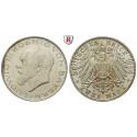 Deutsches Kaiserreich, Bayern, Ludwig III., 2 Mark 1914, D, vz, J. 51
