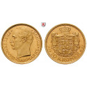 Dänemark, Frederik VIII., 10 Kroner 1908, 4,03 g fein, vz/vz-st