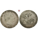 Grossbritannien, George III., Crown 1819, s-ss