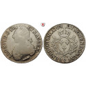 Frankreich, Louis XVI., Ecu aux branches d`olivier 1788, f.ss