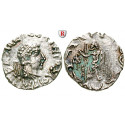 Baktrien und Indien, Königreich Baktrien, Hermaios, Drachme 90-70 v.Chr., vz/ss
