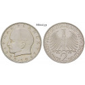 Bundesrepublik Deutschland, 2 DM 1967, Planck, G, vz, J. 392