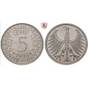 Bundesrepublik Deutschland, 5 DM 1969, Adler, G, vz-st, J. 387