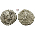 Römische Kaiserzeit, Hadrianus, Denar 126-127, ss