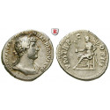 Römische Kaiserzeit, Hadrianus, Denar 121-123, ss+