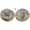 Römische Kaiserzeit, Julia Domna, Frau des Septimius Severus, Denar 201, vz