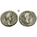Römische Kaiserzeit, Antoninus Pius, Denar 140, ss