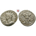 Römische Kaiserzeit, Gallienus, Antoninian 257-258, ss-vz/ss