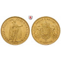 Ungarn, Franz Joseph I., 10 Korona 1911, 3,05 g fein, f.vz