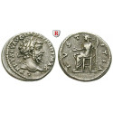Römische Kaiserzeit, Septimius Severus, Denar 198-200, ss+