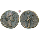 Römische Kaiserzeit, Antoninus Pius, Sesterz 145-147, ss+