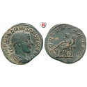 Römische Kaiserzeit, Gordianus III., Sesterz 243-244, vz/ss-vz