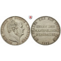 Brandenburg-Preussen, Königreich Preussen, Friedrich Wilhelm IV., Ausbeutevereinstaler 1857, ss+