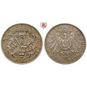 Deutsches Kaiserreich, Bremen, 2 Mark 1904, J, ss-vz, J. 59