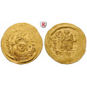 Byzanz, Mauricius Tiberius, Solidus zu 23 Siliquen 583-602, ss+