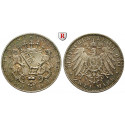 Deutsches Kaiserreich, Bremen, 2 Mark 1904, J, ss-vz, J. 59