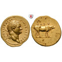 Römische Kaiserzeit, Titus, Caesar, Aureus 76, vz+