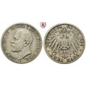 Deutsches Kaiserreich, Mecklenburg-Strelitz, Adolf Friedrich V., 2 Mark 1905, A, ss, J. 91