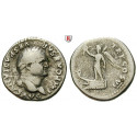 Römische Kaiserzeit, Vespasianus, Denar 75, ss