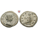 Römische Kaiserzeit, Julia Domna, Frau des Septimius Severus, Denar 196-211, f.vz