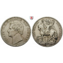 Sachsen, Königreich Sachsen, Johann, Siegestaler 1871, f.vz