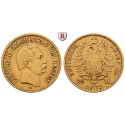 Deutsches Kaiserreich, Hessen, Ludwig III., 20 Mark 1872, H, ss, J. 214