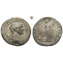 Römische Kaiserzeit, Traianus, Denar 112-114, ss+